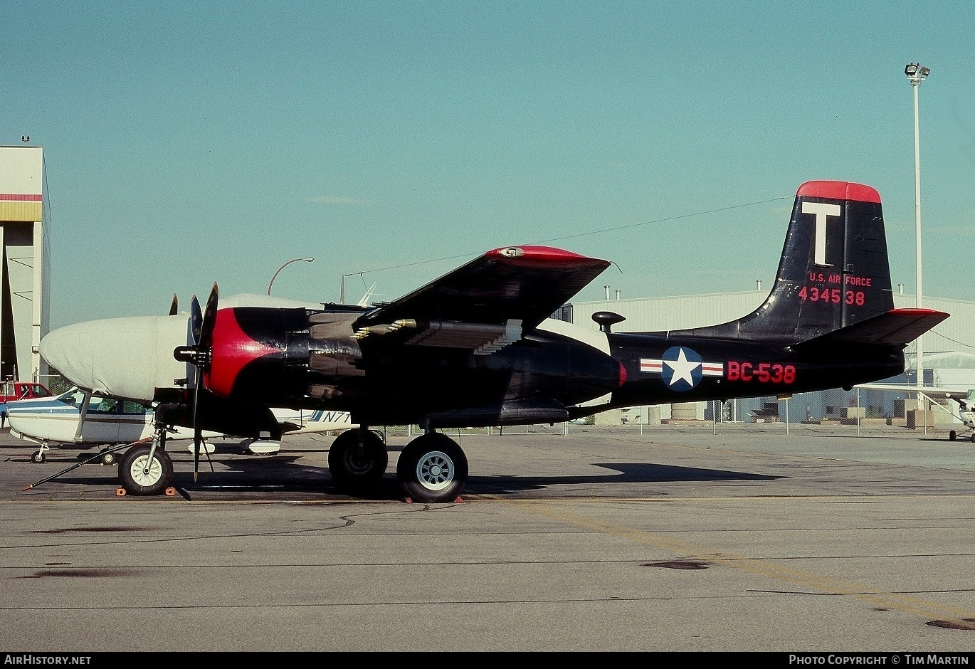 Aircraft Photo of N34538 / 434538 | Douglas A-26B Invader | USA - Air Force | AirHistory.net #192000