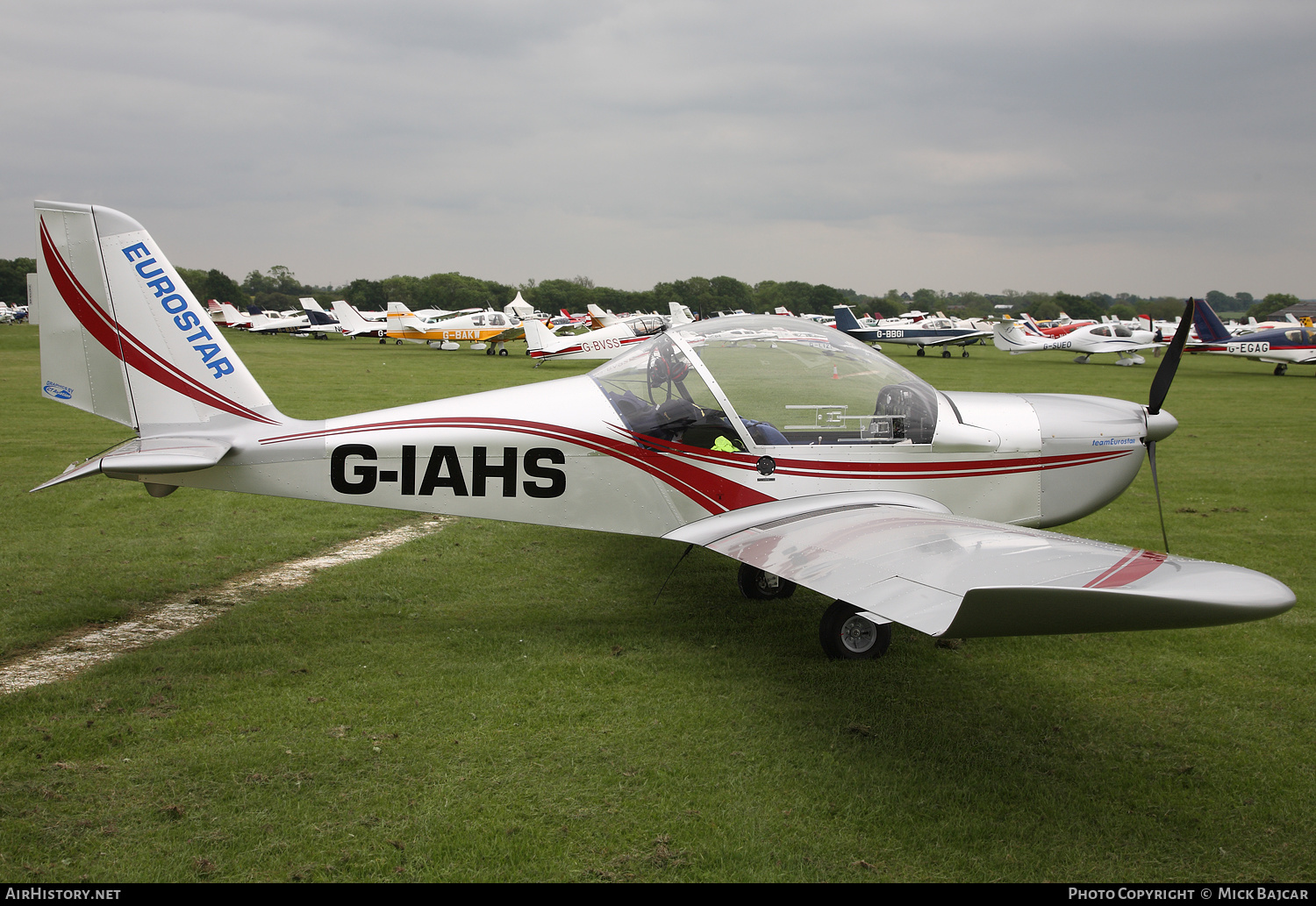 Aircraft Photo of G-IAHS | Cosmik EV-97 TeamEurostar UK | AirHistory.net #192010