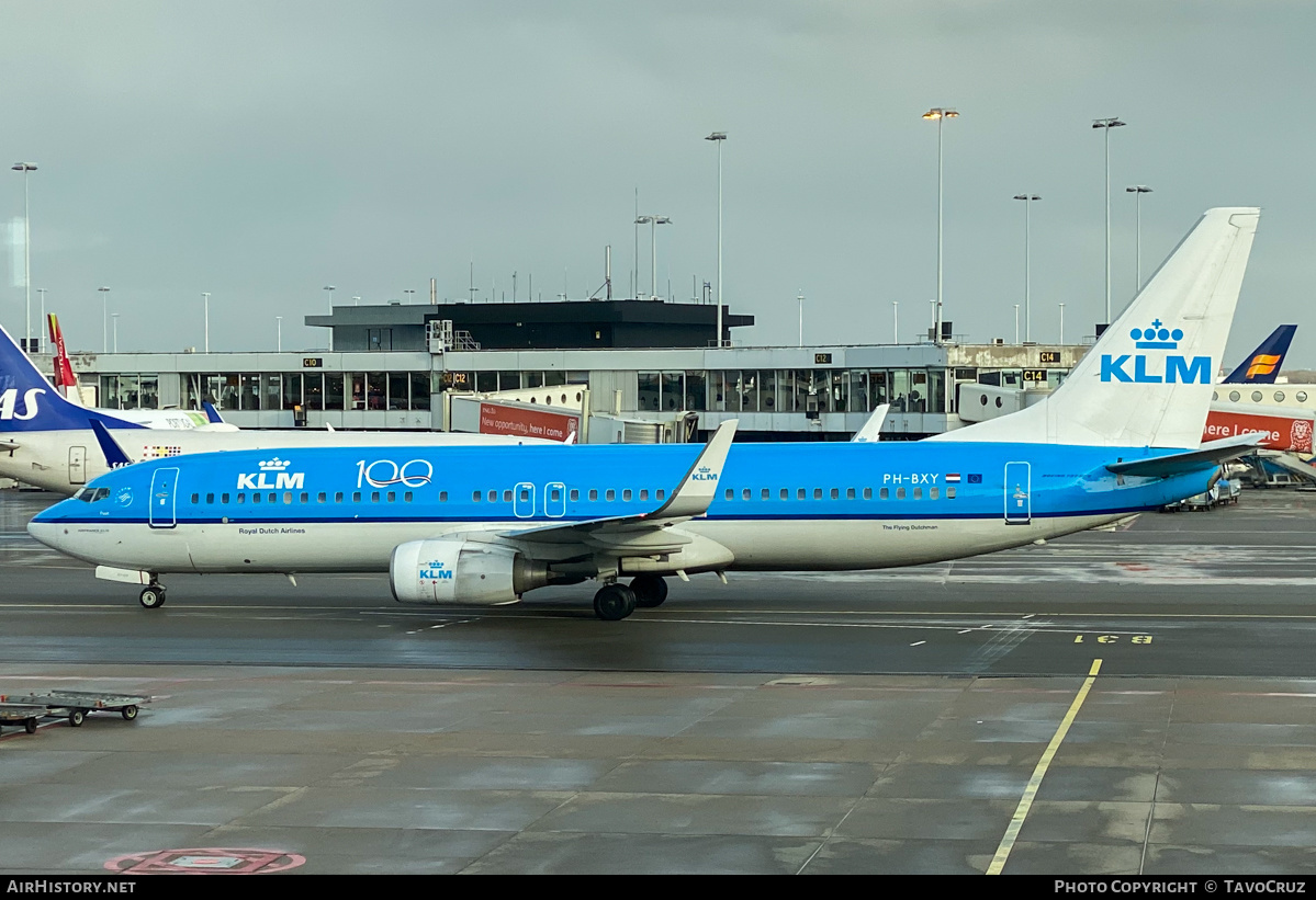 Aircraft Photo of PH-BXY | Boeing 737-8K2 | KLM - Royal Dutch Airlines | AirHistory.net #192011