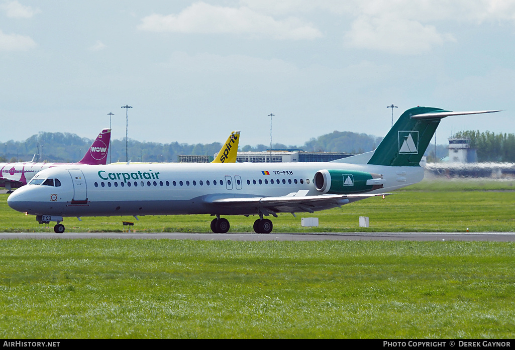 Aircraft Photo of YR-FKB | Fokker 100 (F28-0100) | Carpatair | AirHistory.net #192013