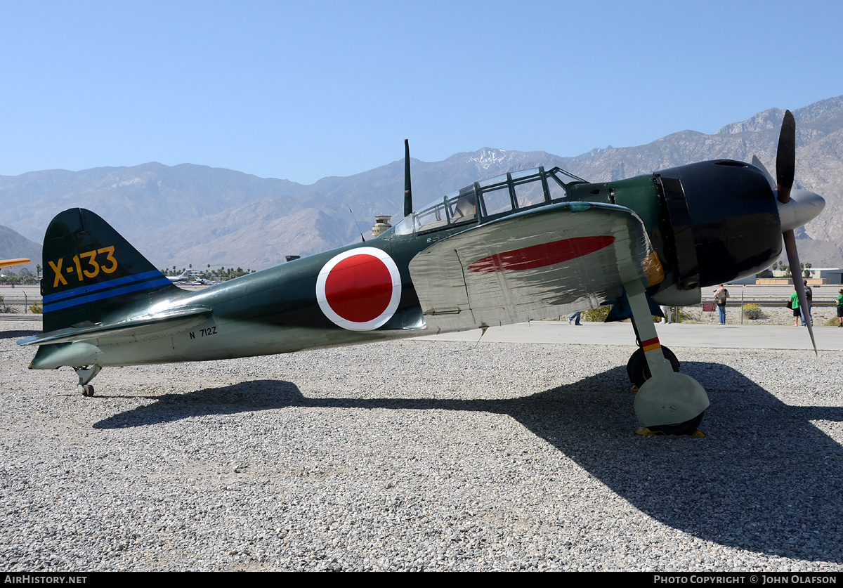 Aircraft Photo of N712Z | Mitsubishi A6M3 Reisen (Zero) | AirHistory.net #192034