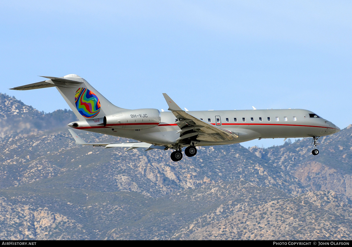 Aircraft Photo of 9H-VJC | Bombardier Global Express (BD-700-1A10) | AirHistory.net #192036