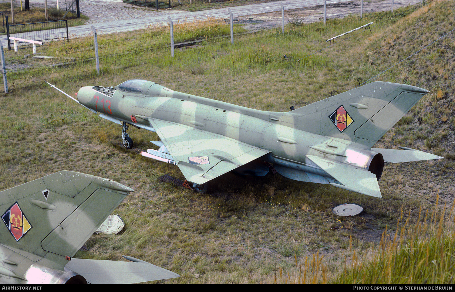 Aircraft Photo of 713 | Mikoyan-Gurevich MiG-21F-13 | East Germany - Air Force | AirHistory.net #192038