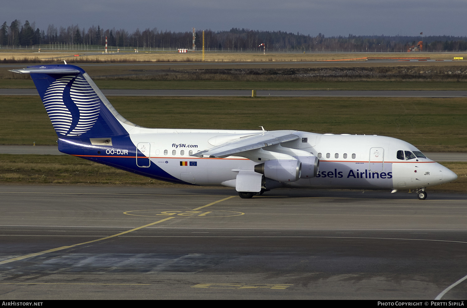 Aircraft Photo of OO-DJR | British Aerospace Avro 146-RJ85 | SN Brussels Airlines | AirHistory.net #192044
