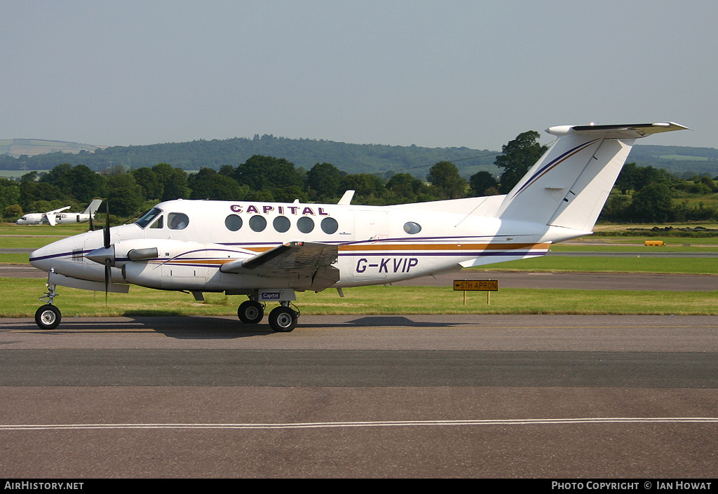 Aircraft Photo of G-KVIP | Beech 200 Super King Air | Capital Aviation | AirHistory.net #192053