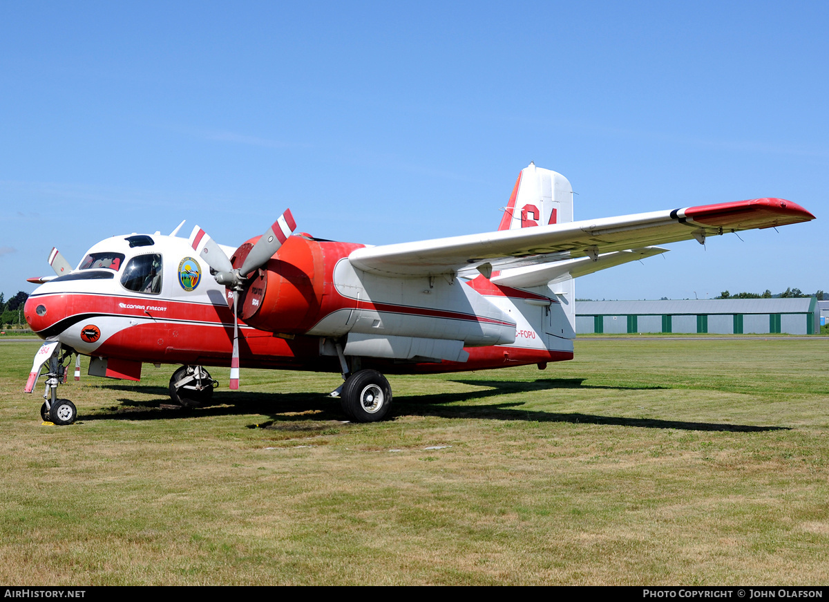 Aircraft Photo of C-FOPU | Conair CS2F Firecat | Conair Aviation | AirHistory.net #192058