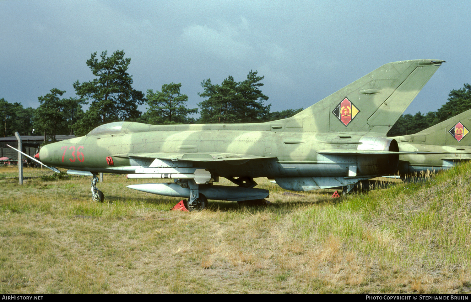 Aircraft Photo of 736 | Mikoyan-Gurevich MiG-21F-13 | East Germany - Air Force | AirHistory.net #192078