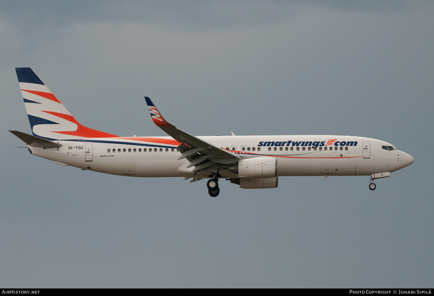 Aircraft Photo of OK-TSU | Boeing 737-8FZ | Smartwings | AirHistory.net #192083