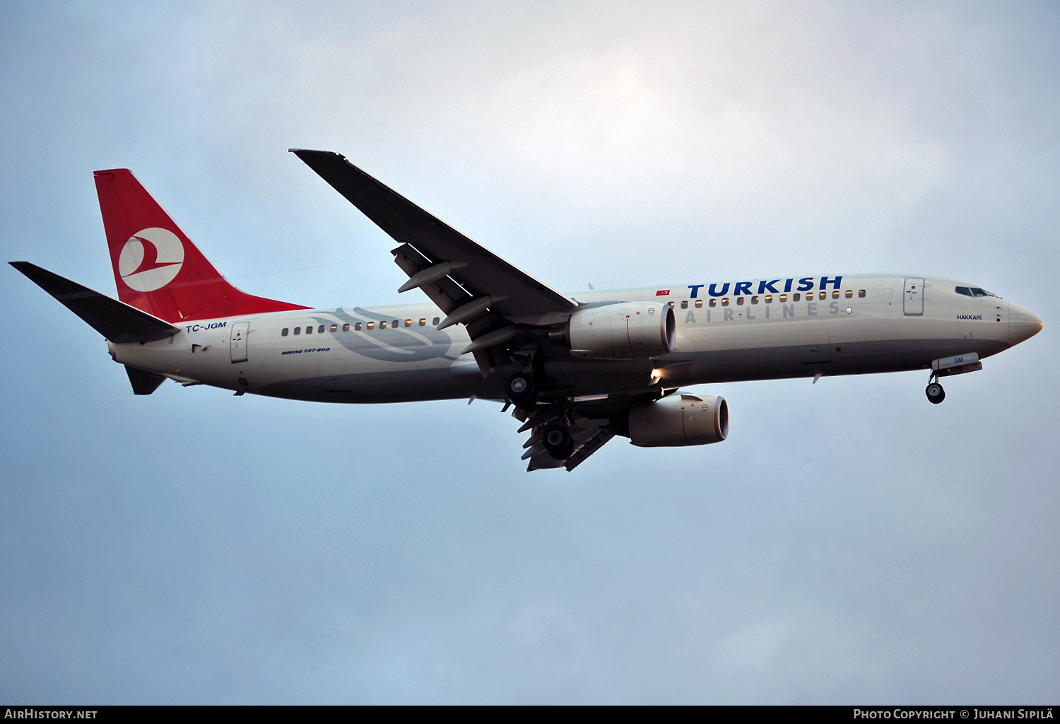 Aircraft Photo of TC-JGM | Boeing 737-8F2 | Turkish Airlines | AirHistory.net #192101