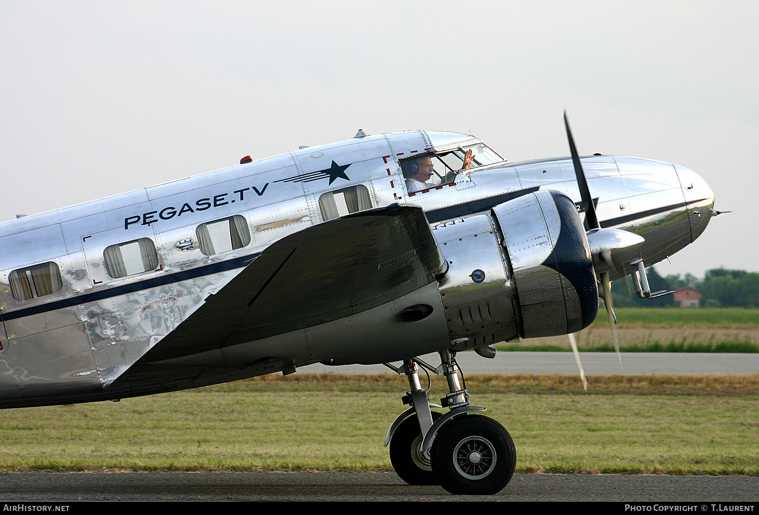 Aircraft Photo of F-AZLL | Lockheed 12-A Electra Junior | Pegase TV | AirHistory.net #192107