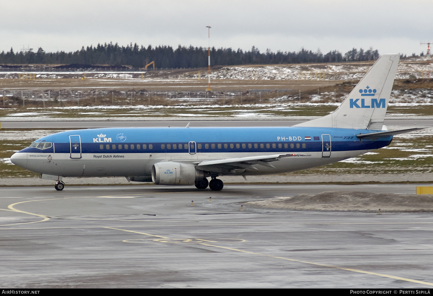 Aircraft Photo of PH-BDD | Boeing 737-306 | KLM - Royal Dutch Airlines | AirHistory.net #192115