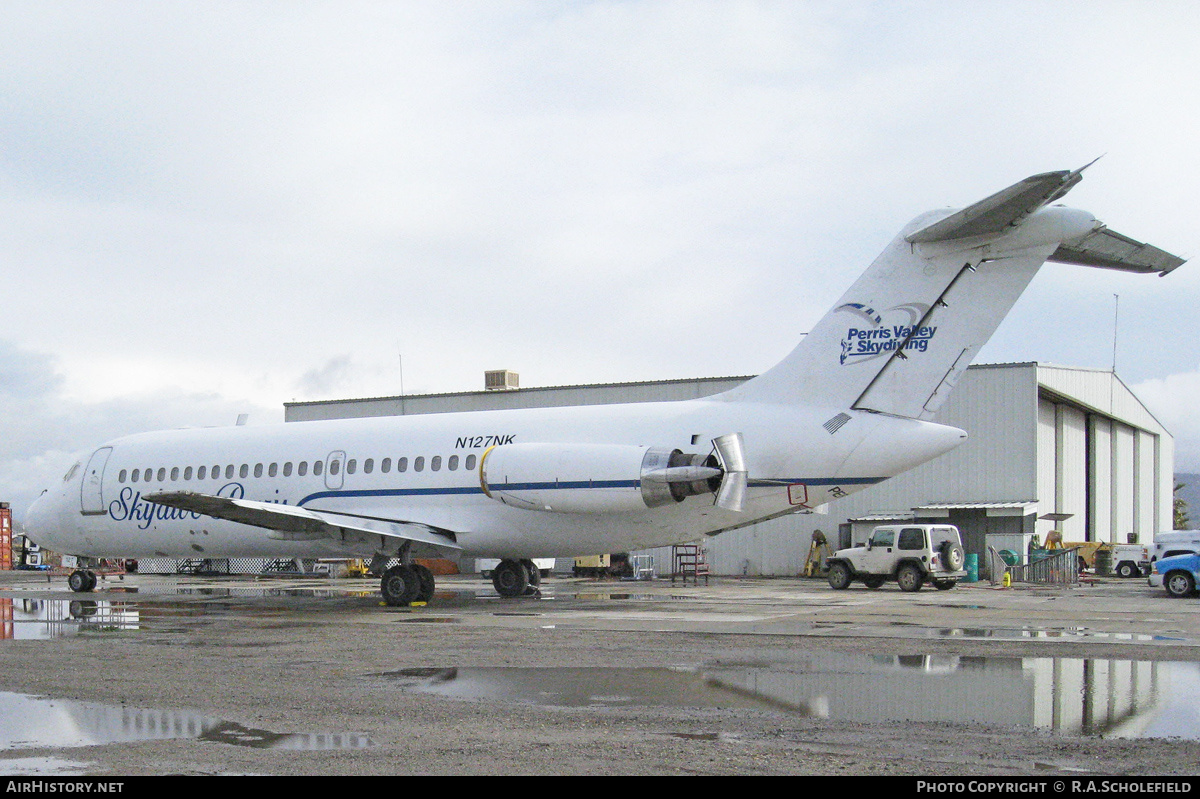 Aircraft Photo of N127NK | McDonnell Douglas DC-9-21 | Skydive Perris | AirHistory.net #192116