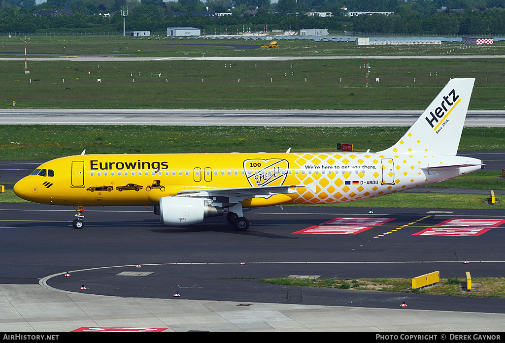 Aircraft Photo of D-ABDU | Airbus A320-214 | Eurowings | AirHistory.net #192125