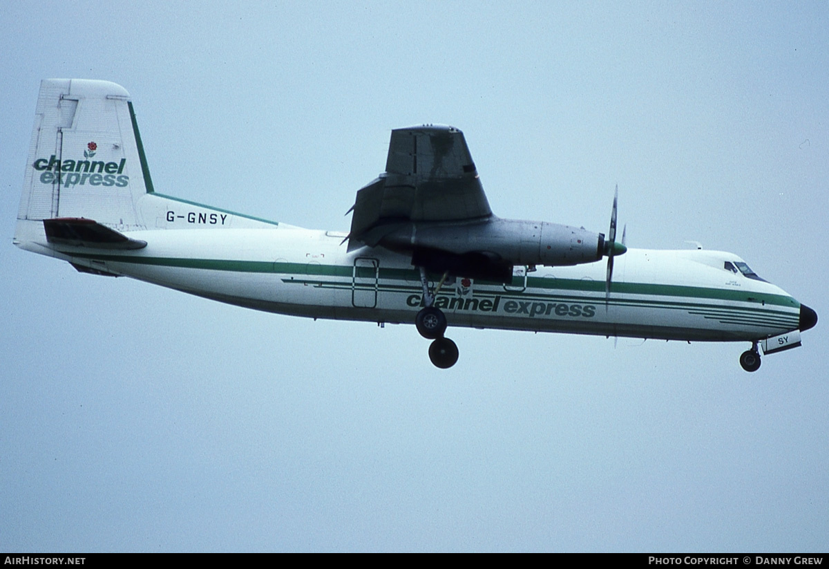 Aircraft Photo of G-GNSY | Handley Page HPR-7 Herald 209 | Channel Express | AirHistory.net #192146