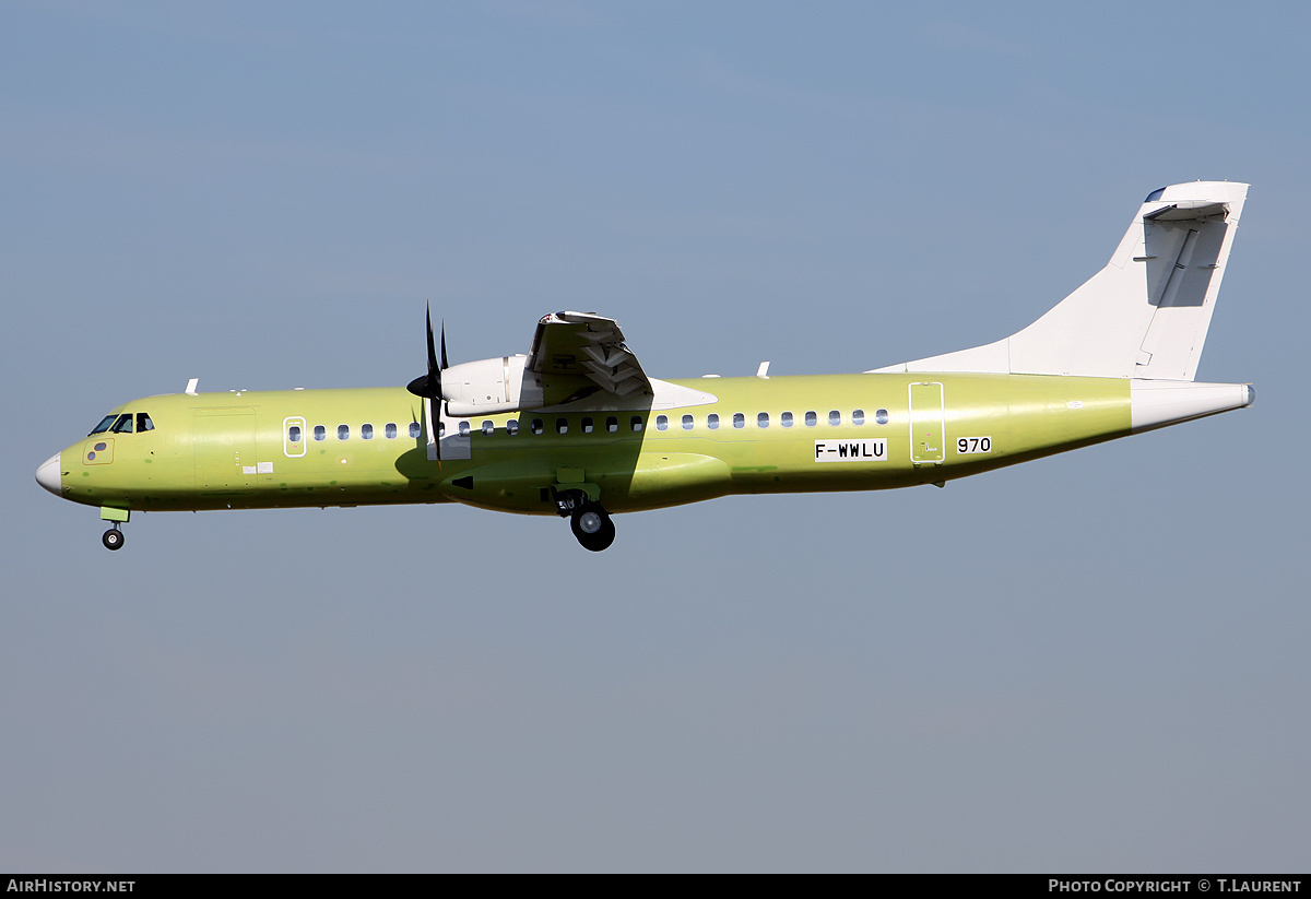 Aircraft Photo of F-WWLU | ATR ATR-72-600 (ATR-72-212A) | AirHistory.net #192170