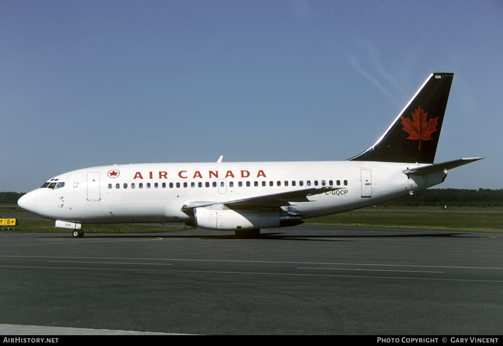 Aircraft Photo of C-GQCP | Boeing 737-217/Adv | Air Canada | AirHistory.net #192173
