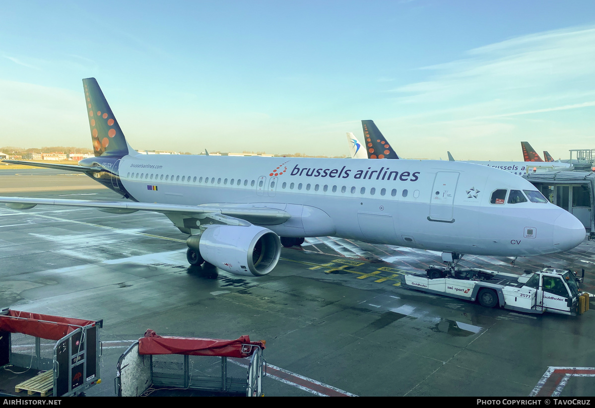 Aircraft Photo of OO-TCV | Airbus A320-231 | Brussels Airlines | AirHistory.net #192179