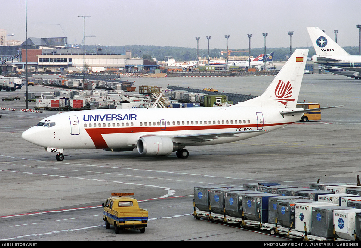 Aircraft Photo of EC-EGQ | Boeing 737-3Q8 | Universair | AirHistory.net #192181