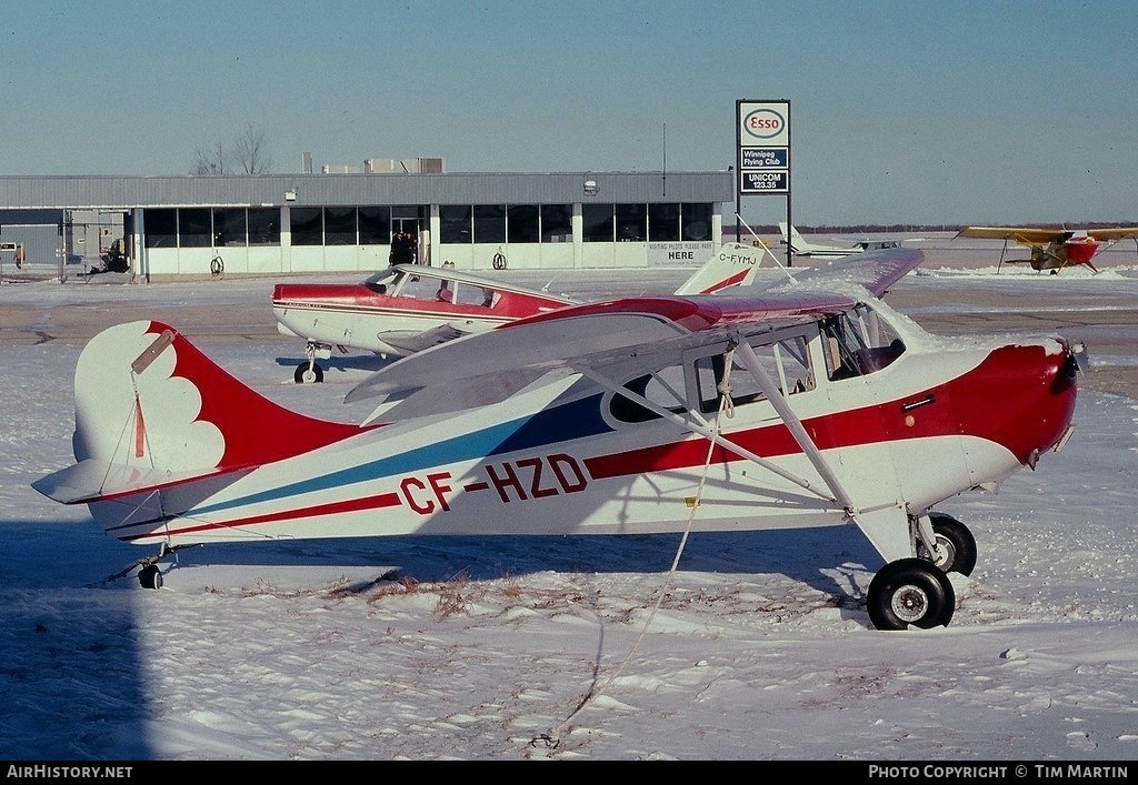 Aircraft Photo of CF-HZD | Aeronca 11BC Chief | AirHistory.net #192192