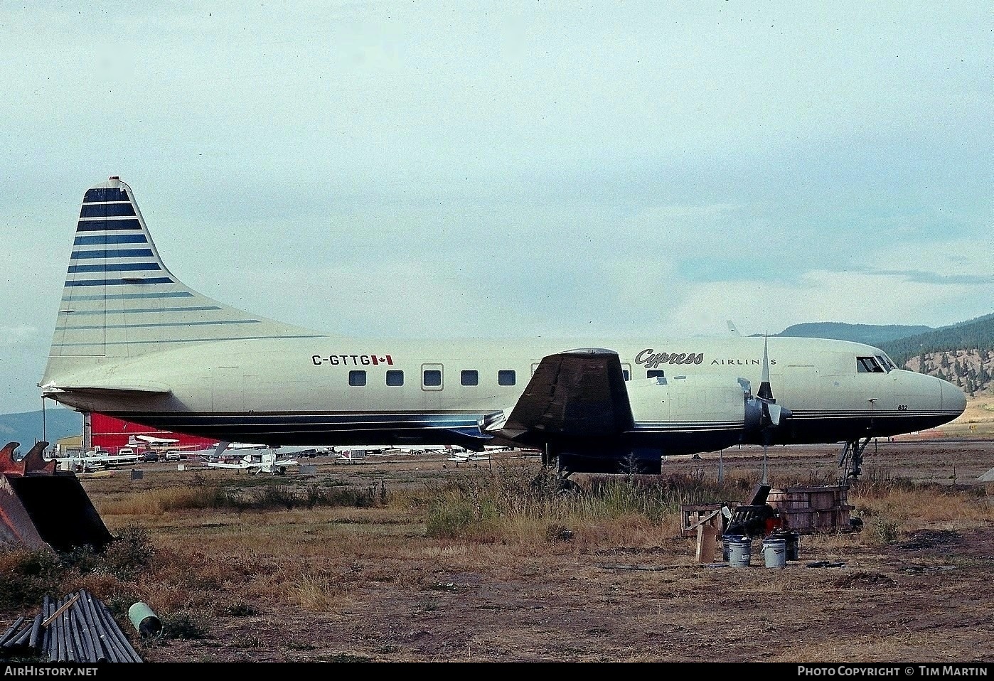 Aircraft Photo of C-GTTG | Convair 580 | Cypress Airlines | AirHistory.net #192196