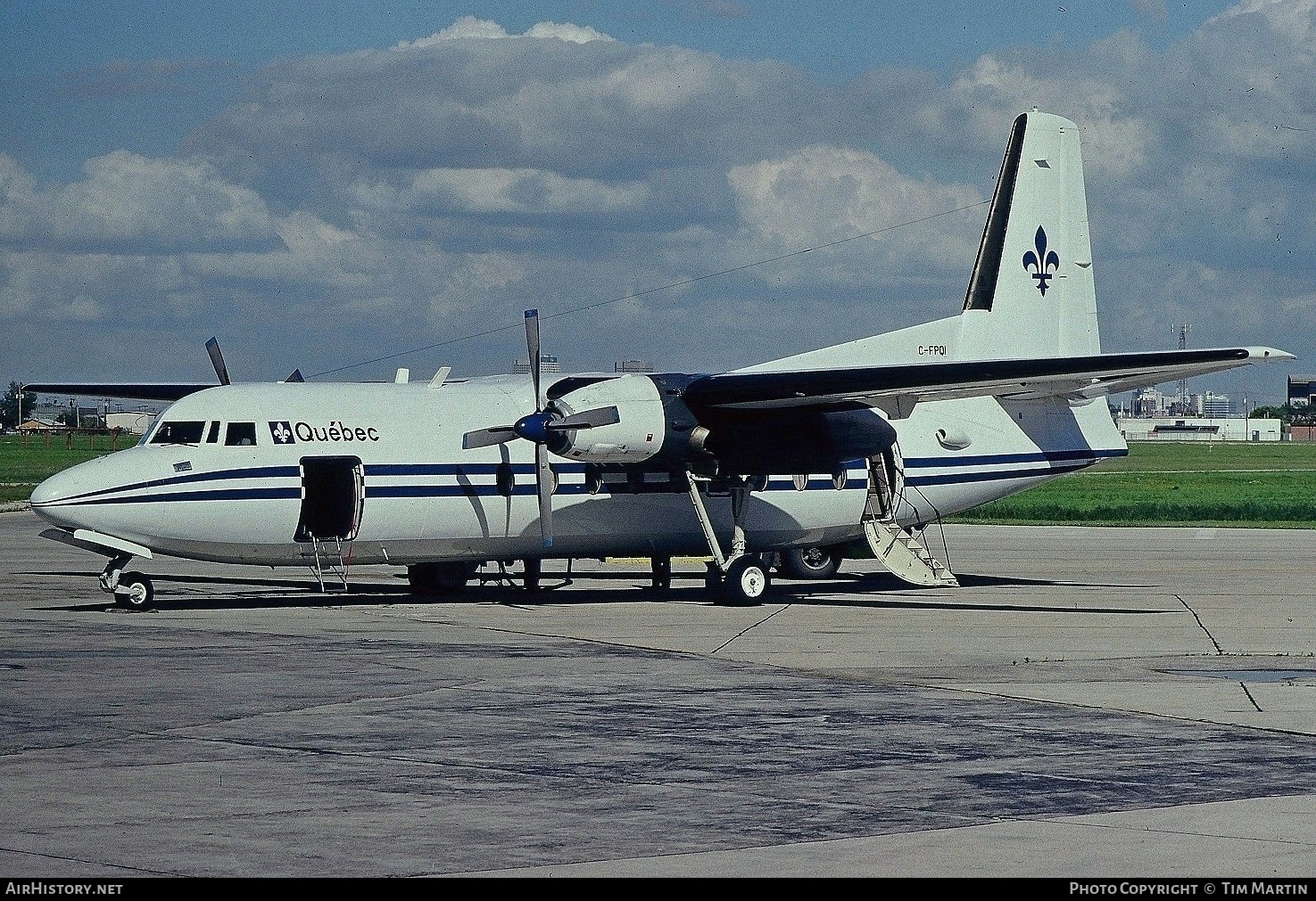 Aircraft Photo of C-FPQI | Fairchild F-27A | Gouvernement du Québec | AirHistory.net #192203