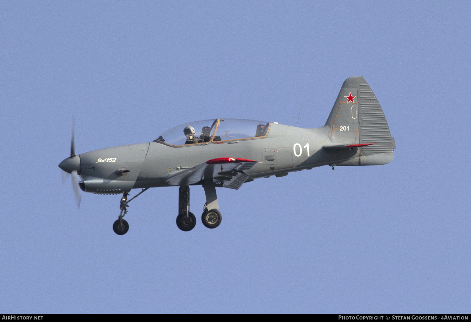 Aircraft Photo of 01 white | Yakovlev Yak-152 | Russia - Air Force | AirHistory.net #192215