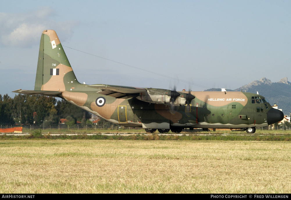 Aircraft Photo of 741 | Lockheed C-130H Hercules | Greece - Air Force | AirHistory.net #192220