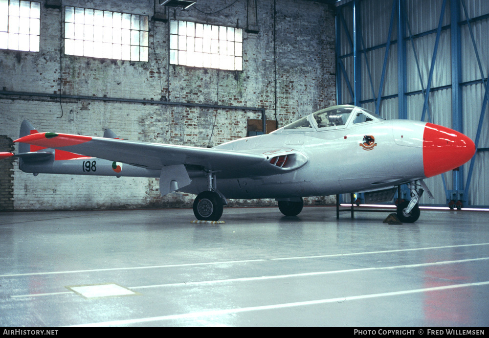 Aircraft Photo of 198 | De Havilland D.H. 115 Vampire T11 | Ireland - Air Force | AirHistory.net #192231