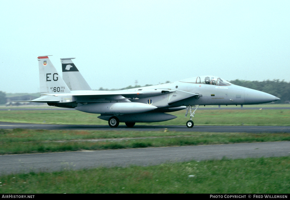 Aircraft Photo of 76-0020 / AF76020 | McDonnell Douglas F-15A Eagle | USA - Air Force | AirHistory.net #192234