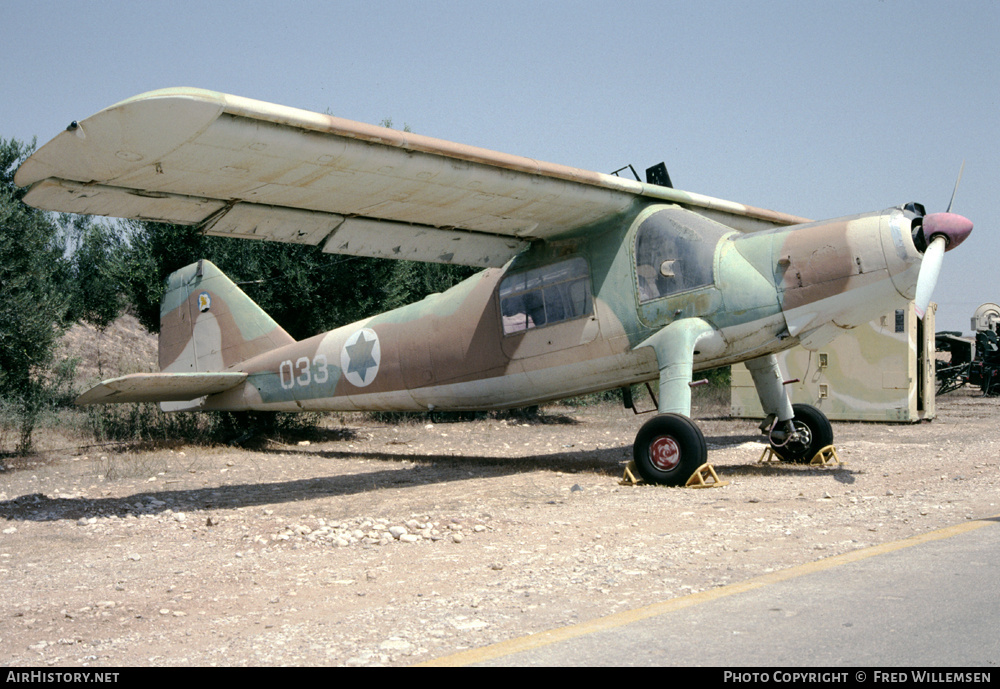 Aircraft Photo of 033 | Dornier Do-27A-4 Dror | Israel - Air Force | AirHistory.net #192236