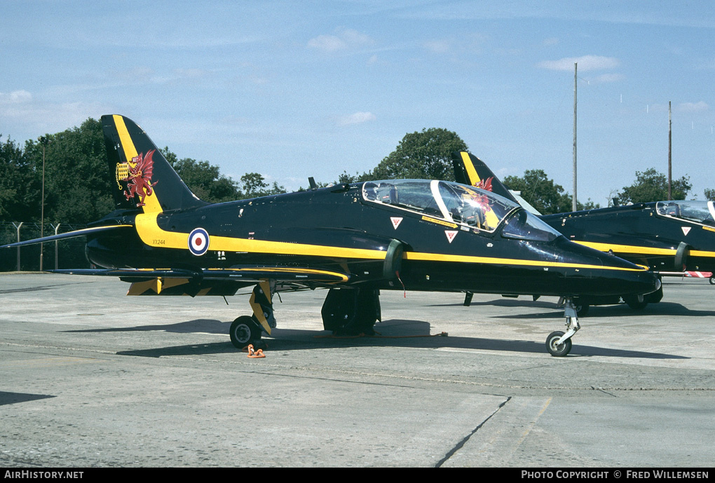 Aircraft Photo of XX244 | British Aerospace Hawk T1 | UK - Air Force | AirHistory.net #192240