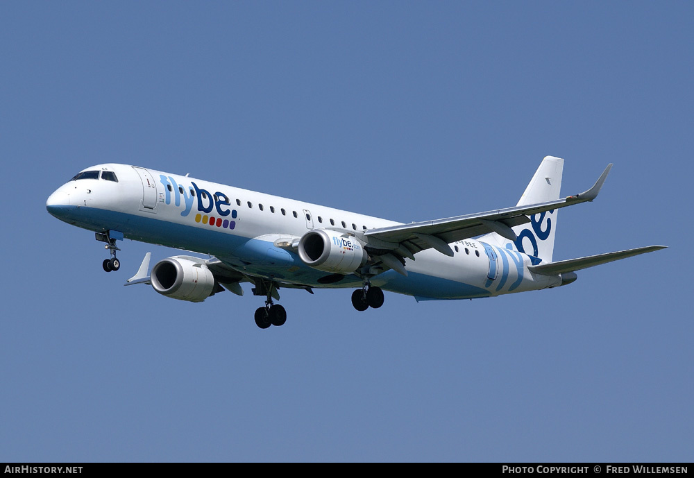 Aircraft Photo of G-FBEE | Embraer 195LR (ERJ-190-200LR) | Flybe | AirHistory.net #192243