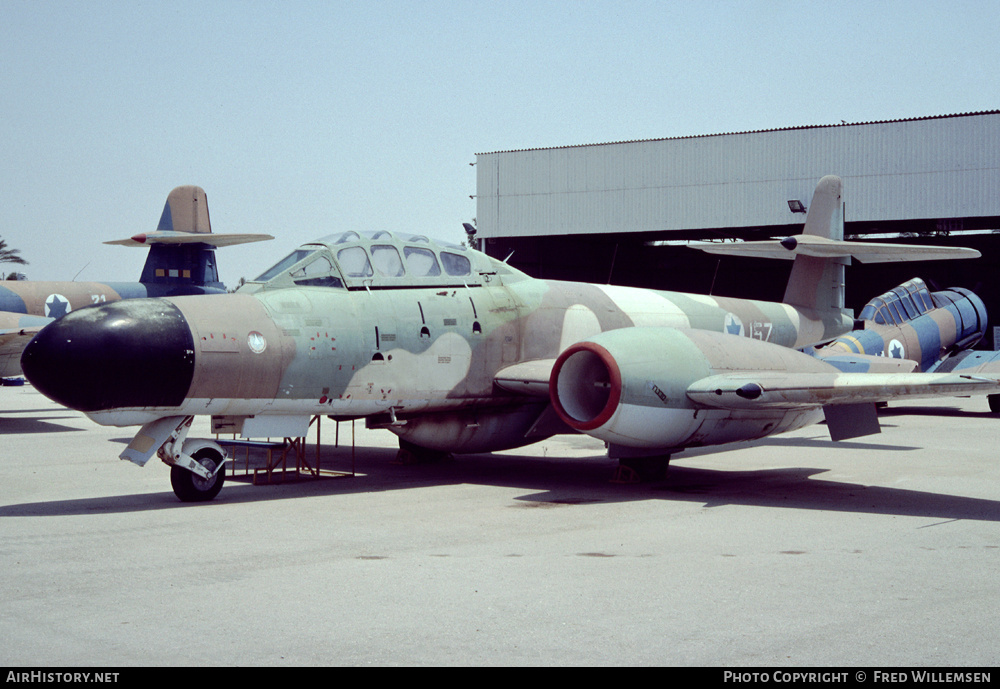 Aircraft Photo of 157 | Gloster Meteor NF13 | Israel - Air Force | AirHistory.net #192278