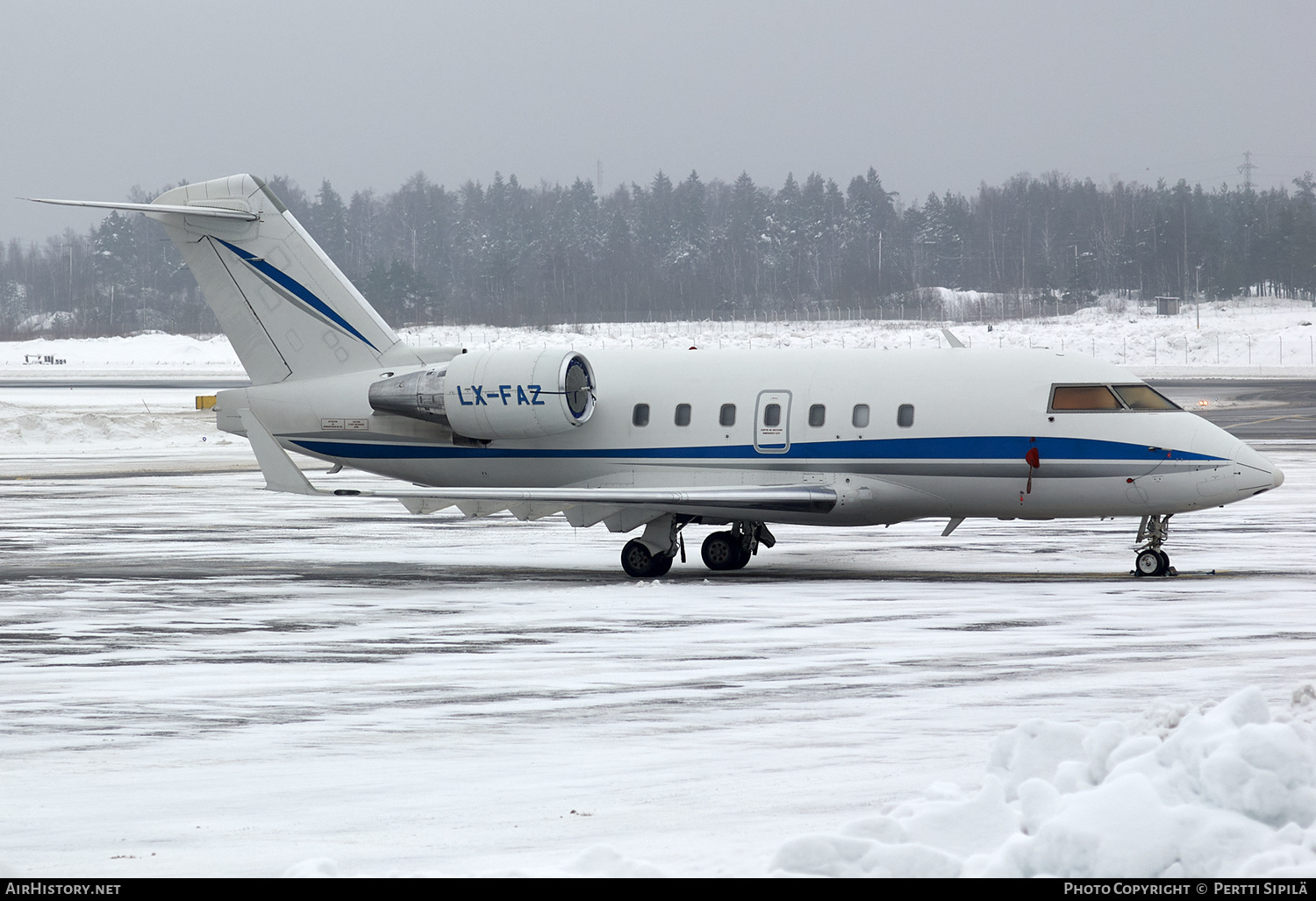 Aircraft Photo of LX-FAZ | Canadair Challenger 604 (CL-600-2B16) | AirHistory.net #192291