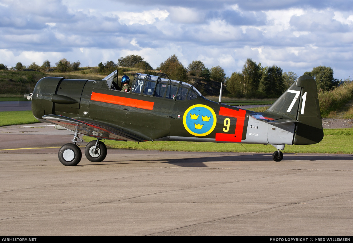Aircraft Photo of SE-FUD | North American Sk16A | Sweden - Air Force | AirHistory.net #192318