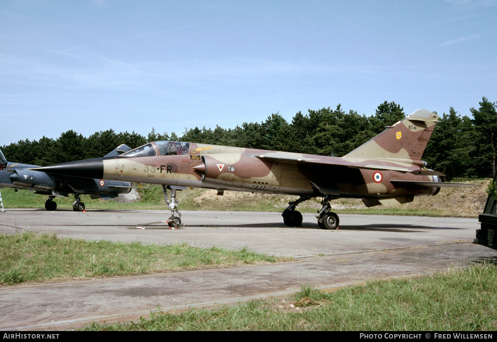 Aircraft Photo of 85 | Dassault Mirage F1C | France - Air Force | AirHistory.net #192325