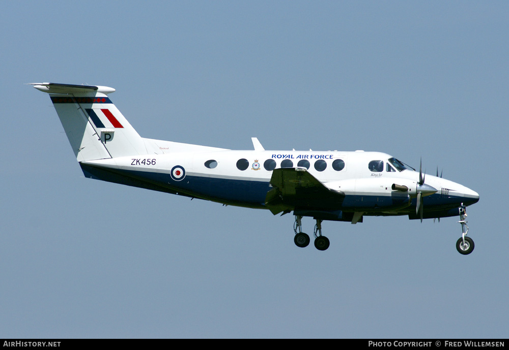 Aircraft Photo of ZK456 | Raytheon B200 King Air | UK - Air Force | AirHistory.net #192330