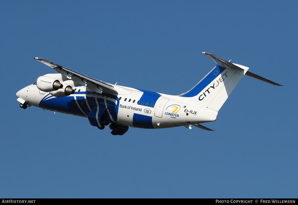 Aircraft Photo of EI-RJX | BAE Systems Avro 146-RJ85A | CityJet | AirHistory.net #192354