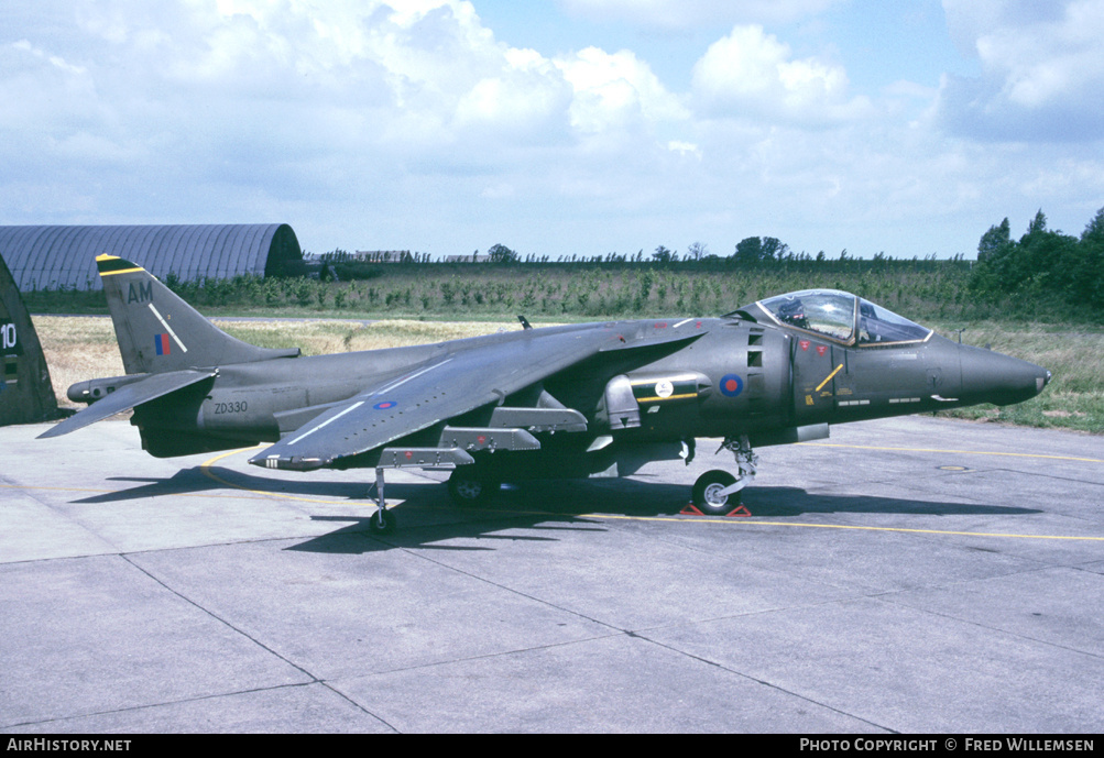 Aircraft Photo of ZD330 | British Aerospace Harrier GR5 | UK - Air Force | AirHistory.net #192356