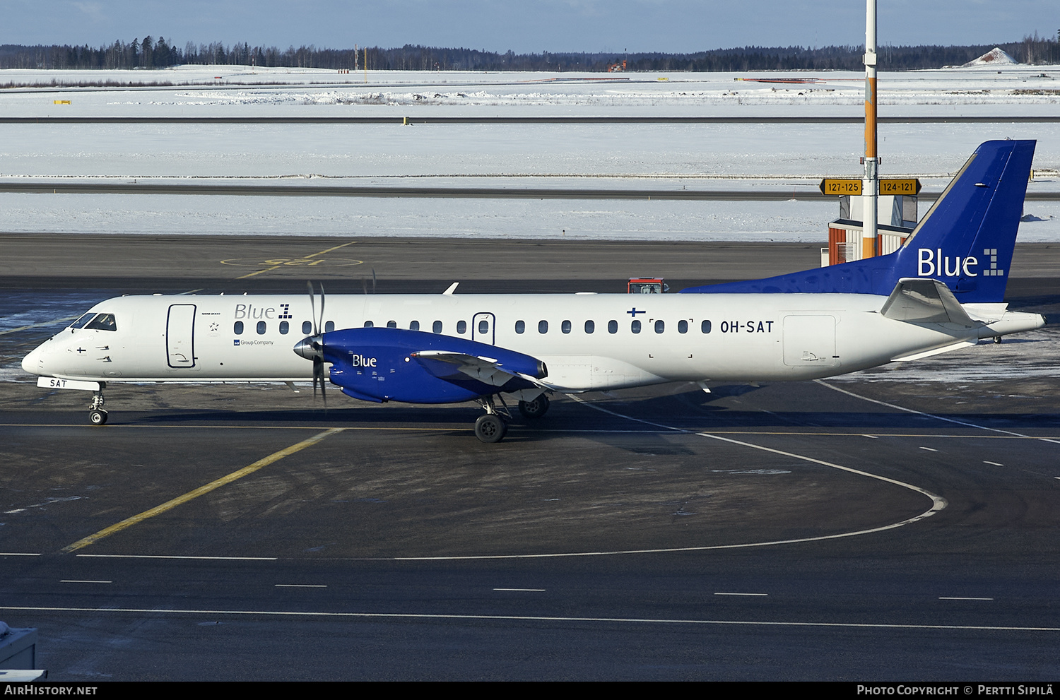 Aircraft Photo of OH-SAT | Saab 2000 | Blue1 | AirHistory.net #192365