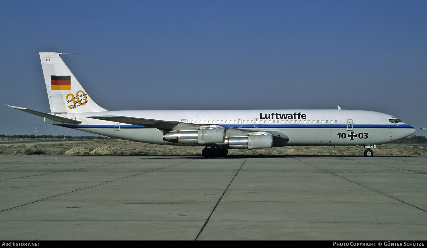 Aircraft Photo of 1003 | Boeing 707-307C | Germany - Air Force | AirHistory.net #192366