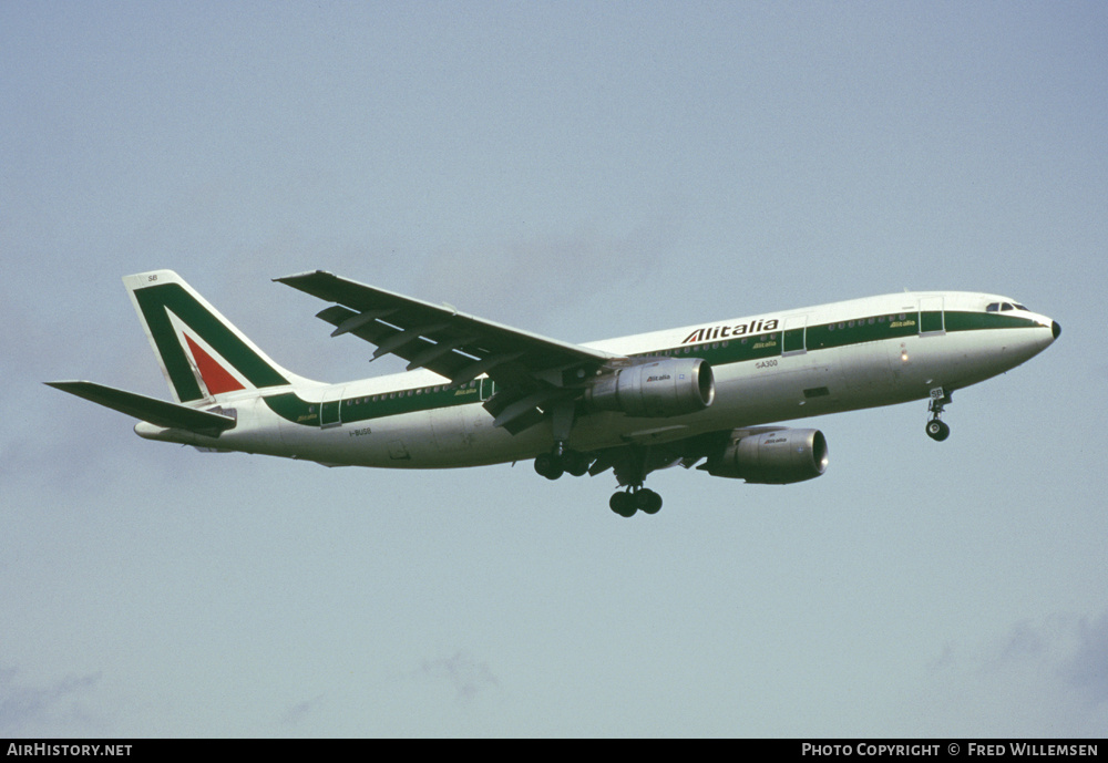 Aircraft Photo of I-BUSB | Airbus A300B4-203 | Alitalia | AirHistory.net #192375