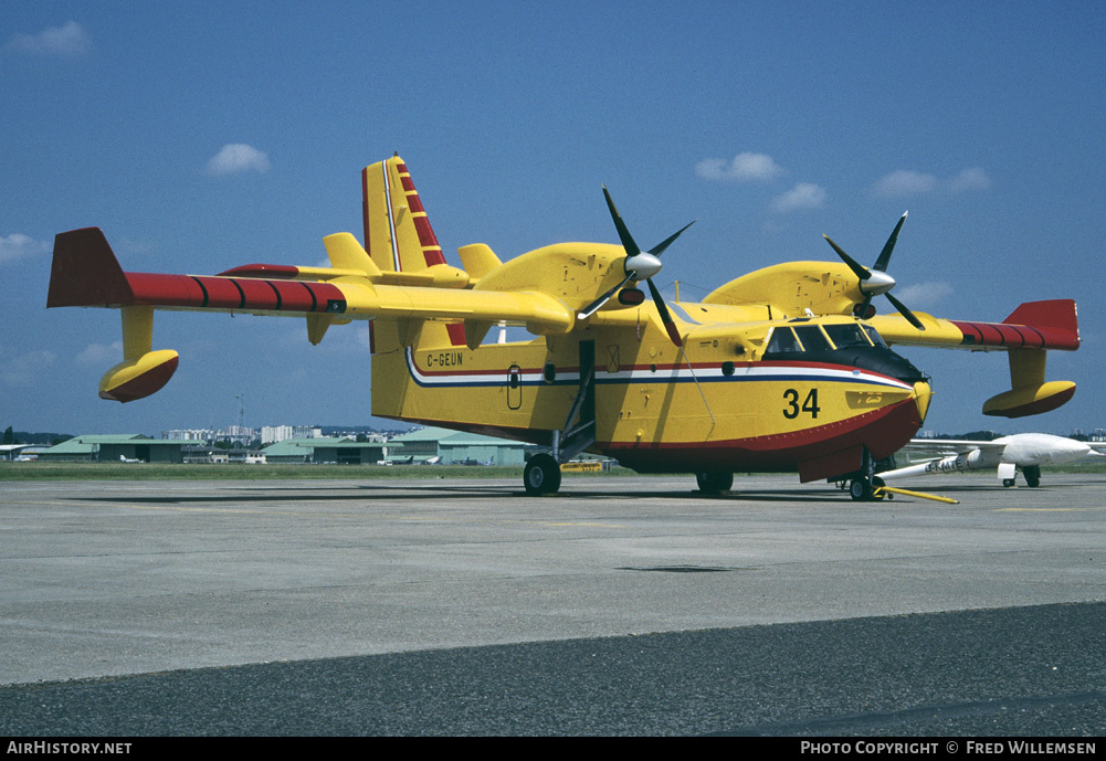 Aircraft Photo of C-GEUN | Bombardier CL-415 (CL-215-6B11) | Croatia - Air Force | AirHistory.net #192377