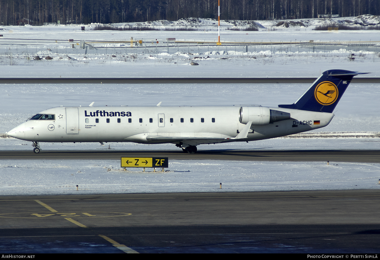 Aircraft Photo of D-ACHC | Bombardier CRJ-200LR (CL-600-2B19) | Lufthansa | AirHistory.net #192380