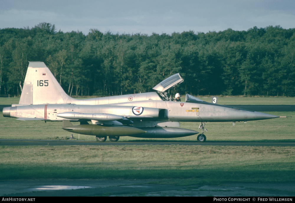 Aircraft Photo of 165 | Northrop F-5A Freedom Fighter | Norway - Air Force | AirHistory.net #192393