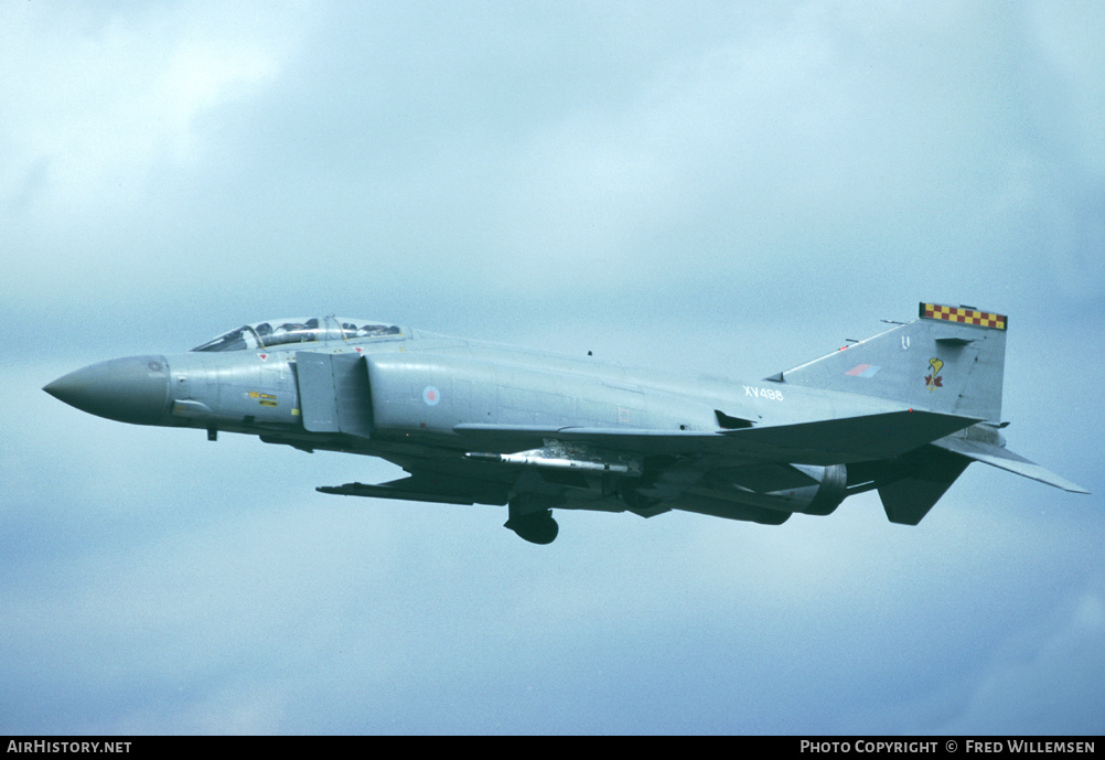 Aircraft Photo of XV498 | McDonnell Douglas F-4M Phantom FGR2 | UK - Air Force | AirHistory.net #192394