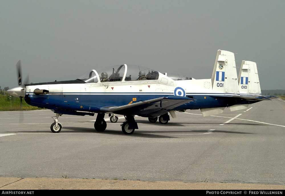 Aircraft Photo of 001 | Raytheon T-6A Texan II | Greece - Air Force | AirHistory.net #192404