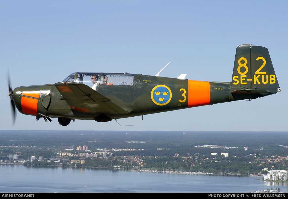 Aircraft Photo of SE-KUB / 50066 | Saab Sk50B Safir (91B) | Sweden - Air Force | AirHistory.net #192407