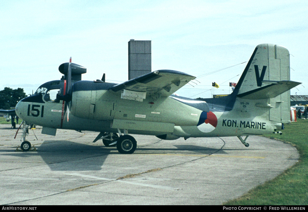 Aircraft Photo of 151 | Grumman US-2N Tracker (G-89) | Netherlands - Navy | AirHistory.net #192418