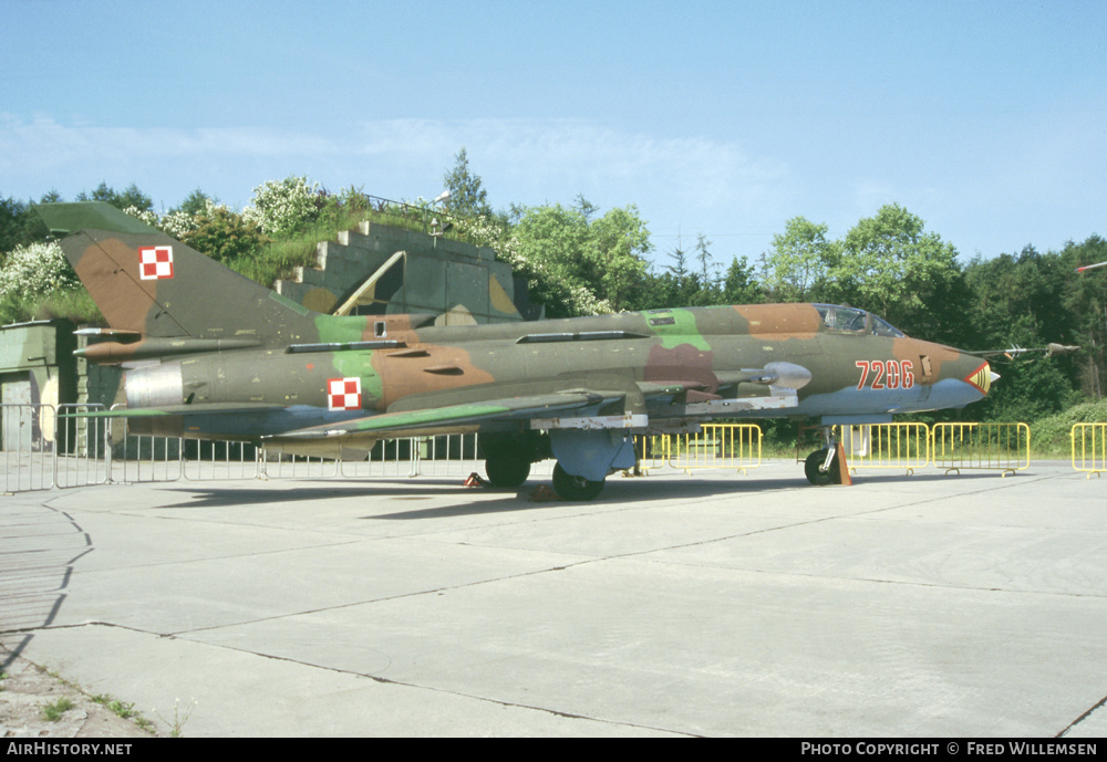Aircraft Photo of 7206 | Sukhoi Su-22M4 | Poland - Air Force | AirHistory.net #192447